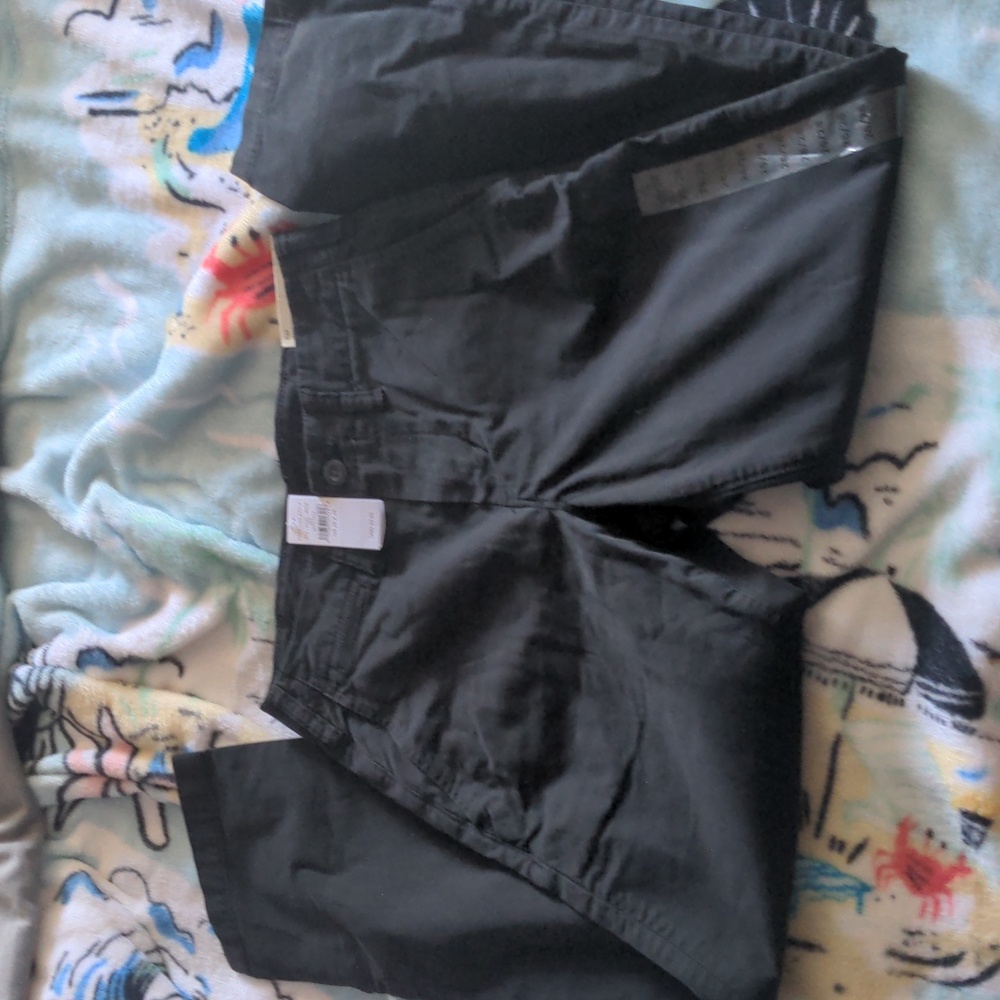 American Eagle NWT Black pants 26 x 28 flex original straight